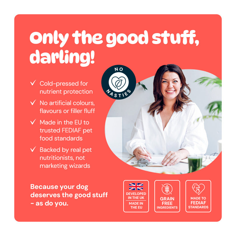 Nibblii Tummy Troopers | Probiotic Dog Chews | Digestive Support | Triple-Action 3.4 billion CFU